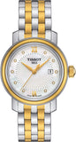  Shop Authentic Tissot T Classic Bridgeport Automatic Mother of Pearl Dial Two Tone Steel Strap Watch for Women - T097.410.22.116.00 - Luxxuri