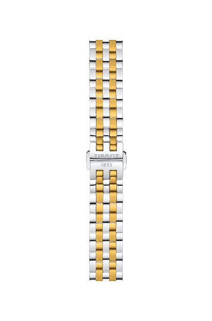  Shop Authentic Tissot T Classic Bridgeport Mother of Pearl Dial Two Tone Steel Strap Watch For Women - T097.010.22.116.00 - Luxxuri