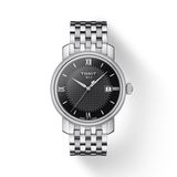  Shop Authentic Tissot T Classic Bridgeport Black Dial Silver Steel Strap Watch For Men - T097.410.11.058.00 - Luxxuri