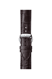  Shop Authentic Tissot T Classic Bridgeport Silver Dial Brown Leather Strap Watch For Men - T097.410.16.038.00 - Luxxuri