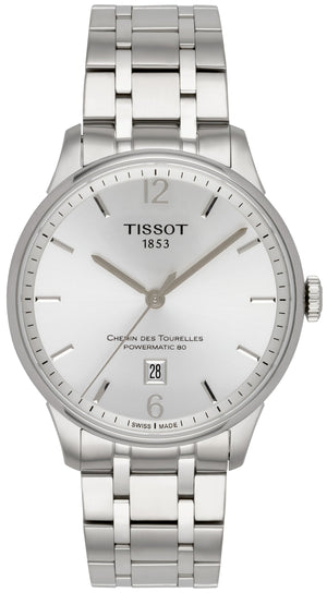  Shop Authentic Tissot Chemin Des Tourelles Powermatic 80 Silver Dial Silver Steel Strap Watch For Men - T099.407.11.037.00 - Luxxuri