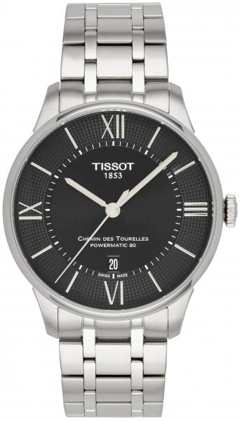  Shop Authentic Tissot Chemin Des Tourelles Powermatic 80 Blue Dial Silver Steel Strap Watch for Men - T099.407.11.048.00 - Luxxuri