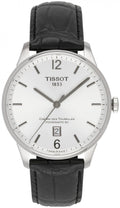  Shop Authentic Tissot Chemin Des Tourelles Powermatic 80 Silver Dial Black Leather Strap Watch For Men - T099.407.16.037.00 - Luxxuri