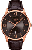  Shop Authentic Tissot Chemin des Tourelles Powermatic 80 Brown Dial Brown Leather Strap Watch for Men - T099.407.36.448.00 - Luxxuri