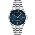 Tissot Chemin Des Tourelles Powermatic 80 Lady Blue Dial Silver Steel Strap Watch For Women - T099.207.11.048.00