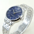 Tissot Chemin Des Tourelles Powermatic 80 Lady Blue Dial Silver Steel Strap Watch For Women - T099.207.11.048.00