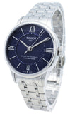  Shop Authentic Tissot Chemin Des Tourelles Powermatic 80 Lady Blue Dial Silver Steel Strap Watch For Women - T099.207.11.048.00 - Luxxuri