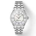 Tissot Chemin Des Tourelles Powermatic 80 Lady Silver Dial Silver Steel Strap Watch For Women - T099.207.11.118.00