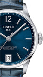  Shop Authentic Tissot Chemin Des Tourelles Powermatic 80 Lady Blue Dial Blue Leather Strap Watch For Women - T099.207.16.047.00 - Luxxuri