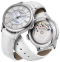  Shop Authentic Tissot Chemin Des Tourelles Powermatic 80 Lady White Dial White Leather Strap Watch For Women - T099.207.16.116.00 - Luxxuri