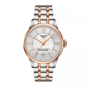  Shop Authentic Tissot Chemin Des Tourelles Powermatic 80 Helvetic Price Lady Silver Dial Two Tone Steel Strap Watch For Women - T099.207.22.118.01 - Luxxuri