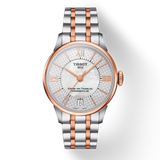  Shop Authentic Tissot Chemin Des Tourelles Powermatic 80 Helvetic Price Lady Silver Dial Two Tone Steel Strap Watch For Women - T099.207.22.118.01 - Luxxuri