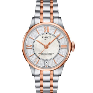  Shop Authentic Tissot Chemin Des Tourelles Powermatic 80 Lady Silver Dial Two Tone Steel Strap Watch For Women - T099.207.22.118.02 - Luxxuri