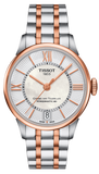  Shop Authentic Tissot Chemin Des Tourelles Powermatic 80 Helvetic Price Lady Silver Dial Two Tone Steel Strap Watch For Women - T099.207.22.118.01 - Luxxuri