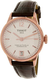  Shop Authentic Tissot Chemin Des Tourelles Powermatic 80 Lady Silver Dial Brown Leather Strap Watch For Women - T099.207.36.037.00 - Luxxuri