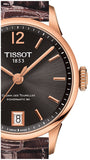  Shop Authentic Tissot Chemin Des Tourelles Powermatic 80 Lady Brown Dial Brown Leather Strap Watch For Women - T099.207.36.447.00 - Luxxuri