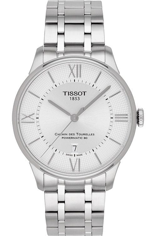  Shop Authentic Tissot Chemin Des Tourelles Powermatic 80 Silver Dial Silver Steel Strap Watch For Men - T099.407.11.038.00 - Luxxuri