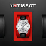  Shop Authentic Tissot Chemin Des Tourelles Powermatic 80 Silver Dial Black Leather Strap Watch For Men - T099.407.16.037.00 - Luxxuri