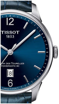  Shop Authentic Tissot Chemin Des Tourelles Powermatic 80 Blue Dial Blue Leather Strap Watch for Men - T099.407.16.047.00 - Luxxuri