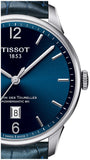  Shop Authentic Tissot Chemin Des Tourelles Powermatic 80 Blue Dial Blue Leather Strap Watch for Men - T099.407.16.047.00 - Luxxuri