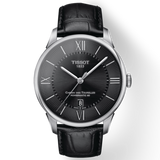  Shop Authentic Tissot Chemin Des Tourelles Powermatic 80 Black Dial Black Leather Strap Watch For Men - T099.407.16.058.00 - Luxxuri
