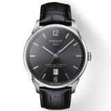  Shop Authentic Tissot Chemin Des Tourelles Powermatic 80 Black Dial Black Leather Strap Watch For Men - T099.407.16.447.00 - Luxxuri