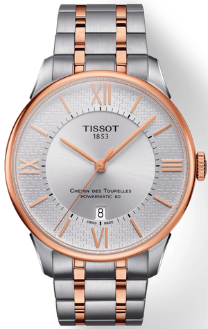  Shop Authentic Tissot Chemin des Tourelles Powermatic 80 Helvetic Pride Silver Dial Two Tone Steel Strap Watch for Men - T099.407.22.038.01 - Luxxuri