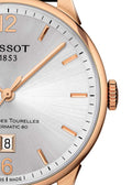  Shop Authentic Tissot Chemin Des Tourelles Powermatic 80 Silver Dial Brown Leather Strap Watch For Men - T099.407.36.037.00 - Luxxuri