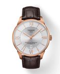  Shop Authentic Tissot Chemin Des Tourelles Powermatic 80 Silver Dial Brown Leather Strap Watch For Men - T099.407.36.038.00 - Luxxuri