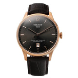  Shop Authentic Tissot T Classic Chemin Des Tourelles Powermatic 80 Brown Dial Brown Leather Strap Watch for Men - T099.407.36.447.00 - Luxxuri