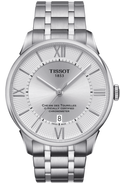 Tissot T Classic Chemin Des Tourelles Silver Dial Silver Steel Strap Watch For Men - T099.408.11.038.00