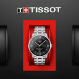  Shop Authentic Tissot T Classic Chemin Des Tourelles Chronometer Black Dial Silver Steel Strap Watch For Men - T099.408.11.058.00 - Luxxuri