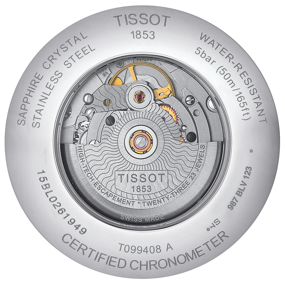 Shop Authentic Tissot Chemin Des Tourelles Powermatic 80 Cosc Silver Dial Two Tone Steel Strap Watch For Men - T099.408.22.038.00 - Luxxuri