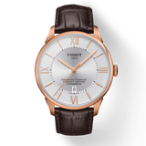  Shop Authentic Tissot Chemin Des Tourelles Powermatic 80 Cosc Silver Dial Brown Leather Strap Watch For Men - T099.408.36.038.00 - Luxxuri