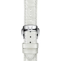  Shop Authentic Tissot Chemin Des Tourelles Powermatic 80 Lady White Dial White Leather Strap Watch For Women - T099.207.16.116.00 - Luxxuri