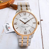  Shop Authentic Tissot Chemin des Tourelles Powermatic 80 Helvetic Pride Silver Dial Two Tone Steel Strap Watch for Men - T099.407.22.038.01 - Luxxuri