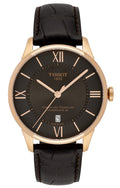  Shop Authentic Tissot Chemin des Tourelles Powermatic 80 Brown Dial Brown Leather Strap Watch for Men - T099.407.36.448.00 - Luxxuri
