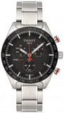  Shop Authentic Tissot T Sport PRS 516 Chronograph Black Dial Silver Steel Strap Watch For Men - T100.417.11.051.01 - Luxxuri