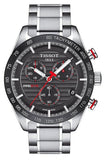  Shop Authentic Tissot T Sport PRS 516 Chronograph Black Dial Silver Steel Strap Watch For Men - T100.417.11.051.01 - Luxxuri