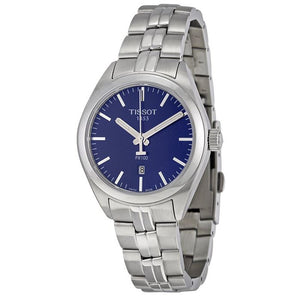  Shop Authentic Tissot PR 100 Lady Blue Dial Quartz Watch For Women - T101.210.11.041.00 - Luxxuri