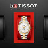  Shop Authentic Tissot T Classic PR 100 Sport Chic White Dial Two Tone Steel Strap Watch For Women - T101.210.22.031.00 - Luxxuri