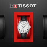  Shop Authentic Tissot T Classic PR 100 White Dial Black Leather Strap Watch for Men - T101.410.16.031.00 - Luxxuri
