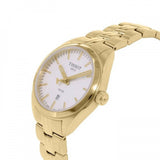  Shop Authentic Tissot T Classic PR 100 Quartz White Dial Gold Steel Strap Watch for Men - T101.410.33.031.00 - Luxxuri