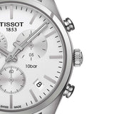  Shop Authentic Tissot T Classic PR 100 Chronograph Silver Dial Silver Steel Strap Watch For Men - T101.417.11.031.00 - Luxxuri