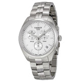  Shop Authentic Tissot T Classic PR 100 Chronograph Silver Dial Silver Steel Strap Watch For Men - T101.417.11.031.00 - Luxxuri