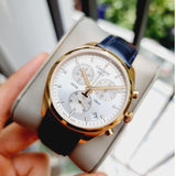  Shop Authentic Tissot T Classic PR 100 Chronograph Silver Dial Black Leather Strap Watch for Men - T101.417.36.031.00 - Luxxuri