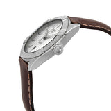  Shop Authentic Tissot PR 100 Sport Silver Dial Brown Leather Strap Watch For Men - T101.610.16.031.00 - Luxxuri