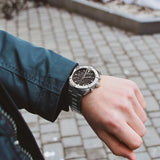  Shop Authentic Tissot T Classic PR 100 Sport Chronograph Black Dial Silver Steel Strap Watch for Men - T101.617.11.051.00 - Luxxuri