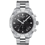  Shop Authentic Tissot T Classic PR 100 Sport Chronograph Black Dial Silver Steel Strap Watch for Men - T101.617.11.051.00 - Luxxuri