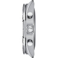 Tissot PR 100 Sport Quartz Chronograph Silver Dial Brown Leather Strap Watch For Men - T101.617.16.031.00
